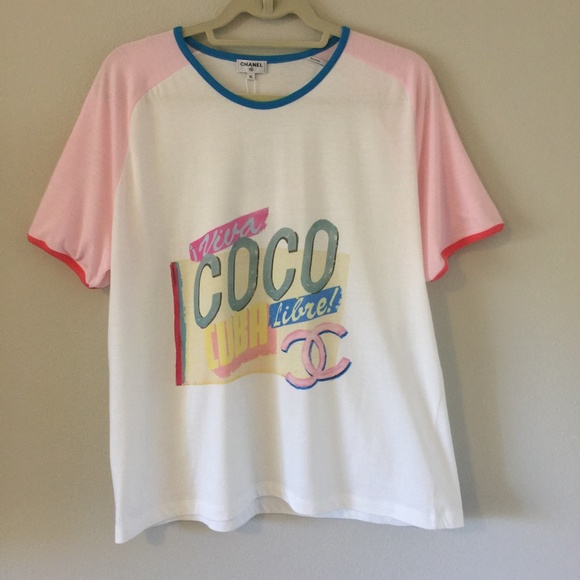 CHANEL T- Coco Viva Cuba Libre Runway 2017 NWT - Picture 3 of 8